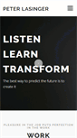 Mobile Screenshot of lasinger.net